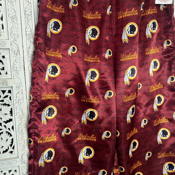 Washington Commanders NFL Football Satin Pajama Pants Womens Sz Small - Picture 3 of 7